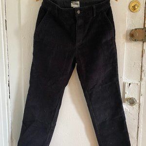 Mens - Rhythm black cord pants size30